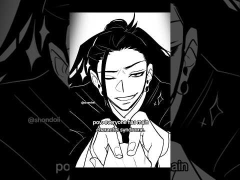 everyones the main character but yuji #jujutsukaisen #anime #animation