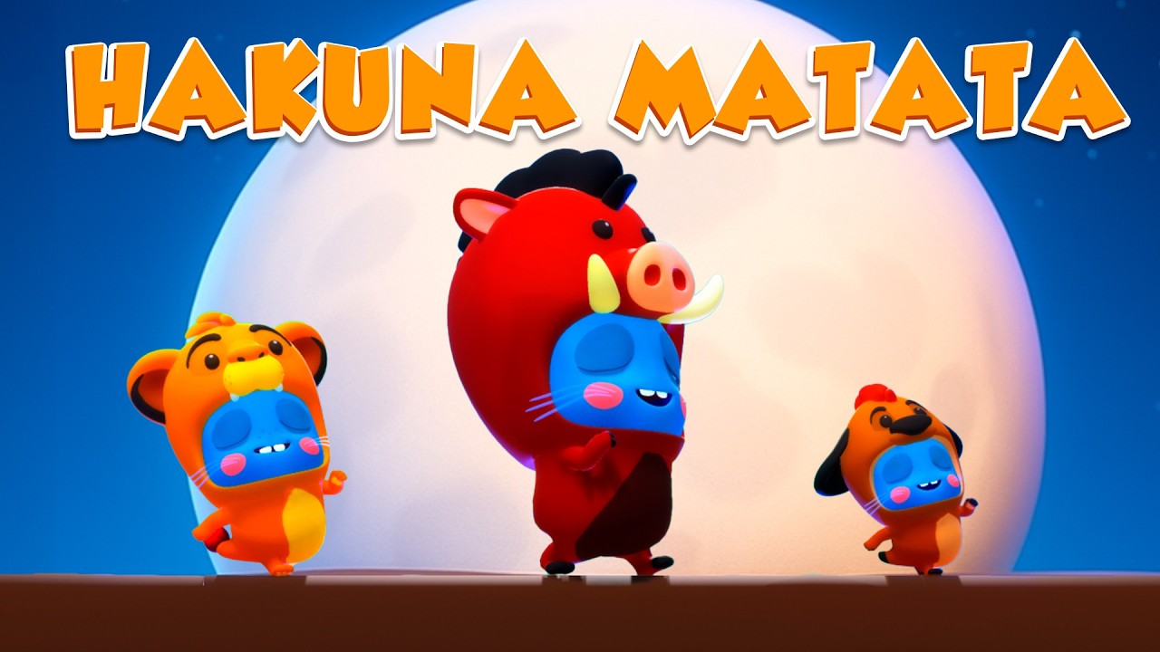 Hakuna Matata -The Lion King Video | The Moonies Sing-Alongs