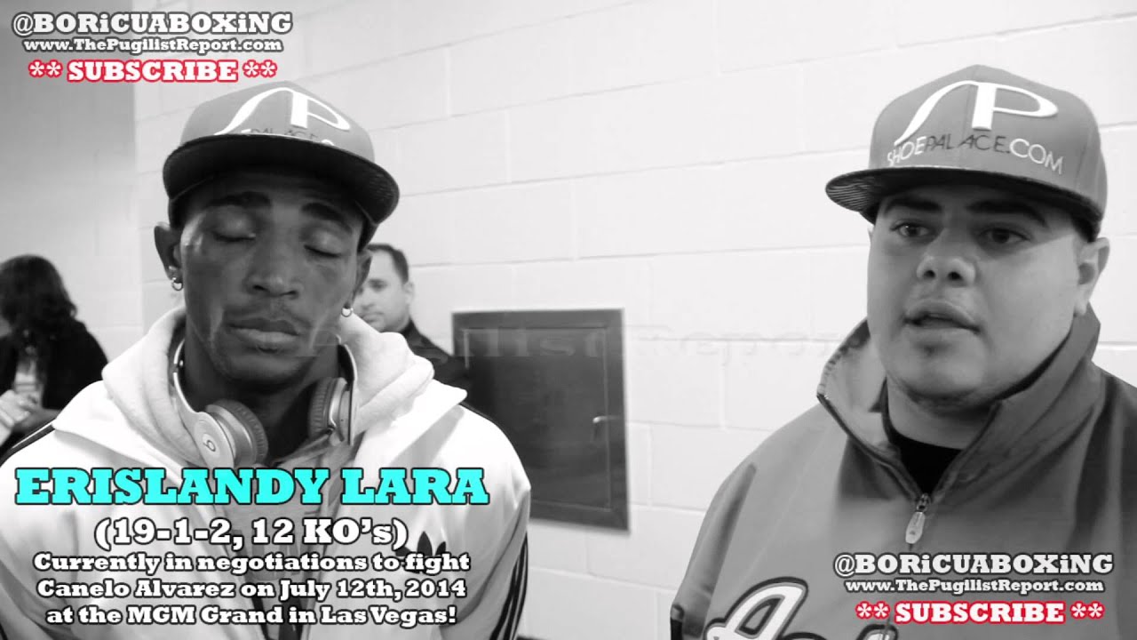 CANELO ALVAREZ VS. ERISLANDY LARA Officially SET for July 12, 2014 at the MGM Grand in Las Vegas!
