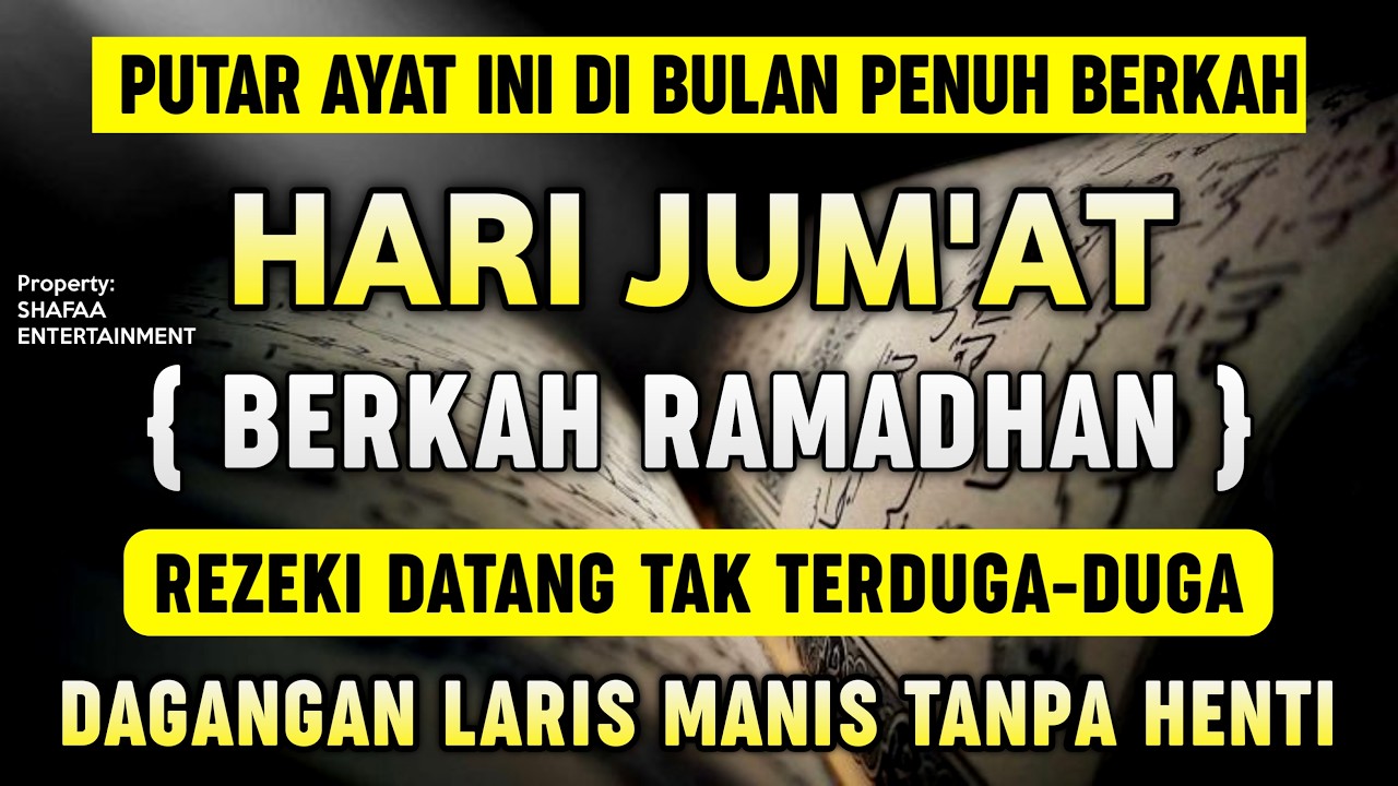 BISMILLAH KUNFAYAKUN🤲🤲SESEPI APAPUN USAHA,BISA DILARISKAN DENGAN AYAT INI | SEMOGA MENDAPAT BERKAH