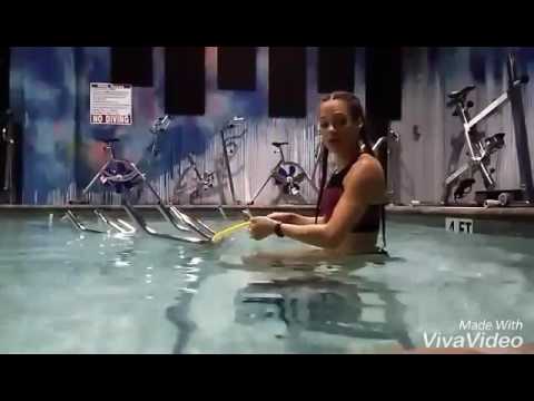 Aqua Cycling with Resistance Bands freebirds