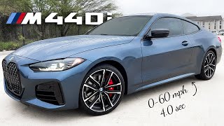 2024 BMW M440i xDrive Coupe Walkaround Review + Exhaust Sound & Launch