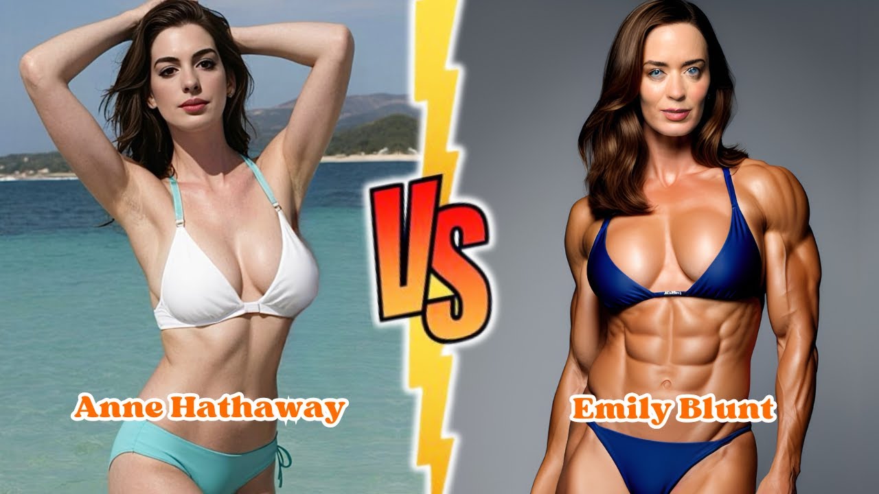 Emily Blunt VS Anne Hathaway Transformation 2025⭐Birth To Now⭐Anne or Emily?