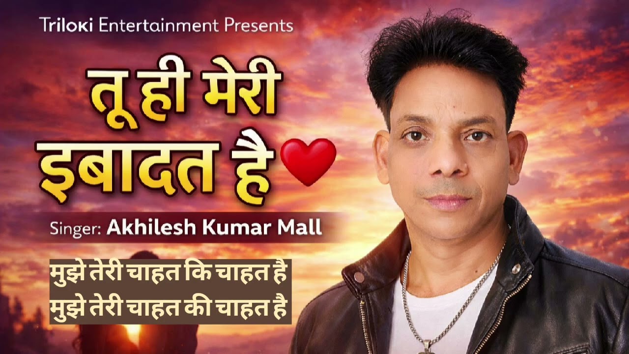  तू ही मेरी इबादत है ❤️| दिल छू लेने वाला Romantic Song Latest Hindi Love Song 2026 | Akhilesh Kumar