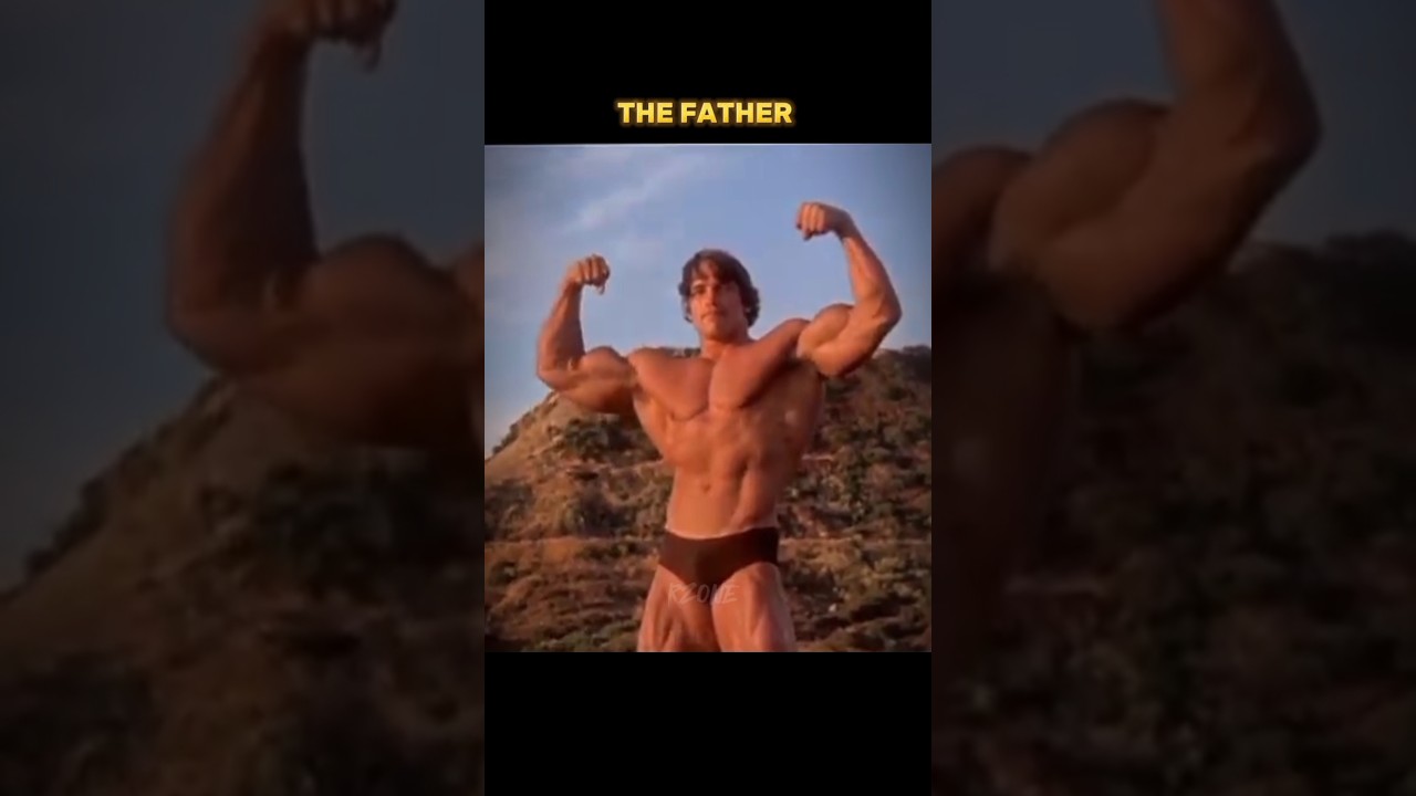 SON VS FATHER 💀FATHER OF BODYBUILDING 🥶ARNOLD SCHWARZENEGGER