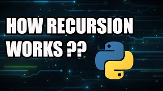 Data Structures and Algorithms in Python Course  || How Recursion Works - Part 5