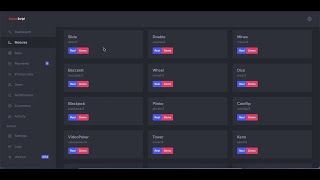 Crypto Casino Script Admin Menu Free Download 2022