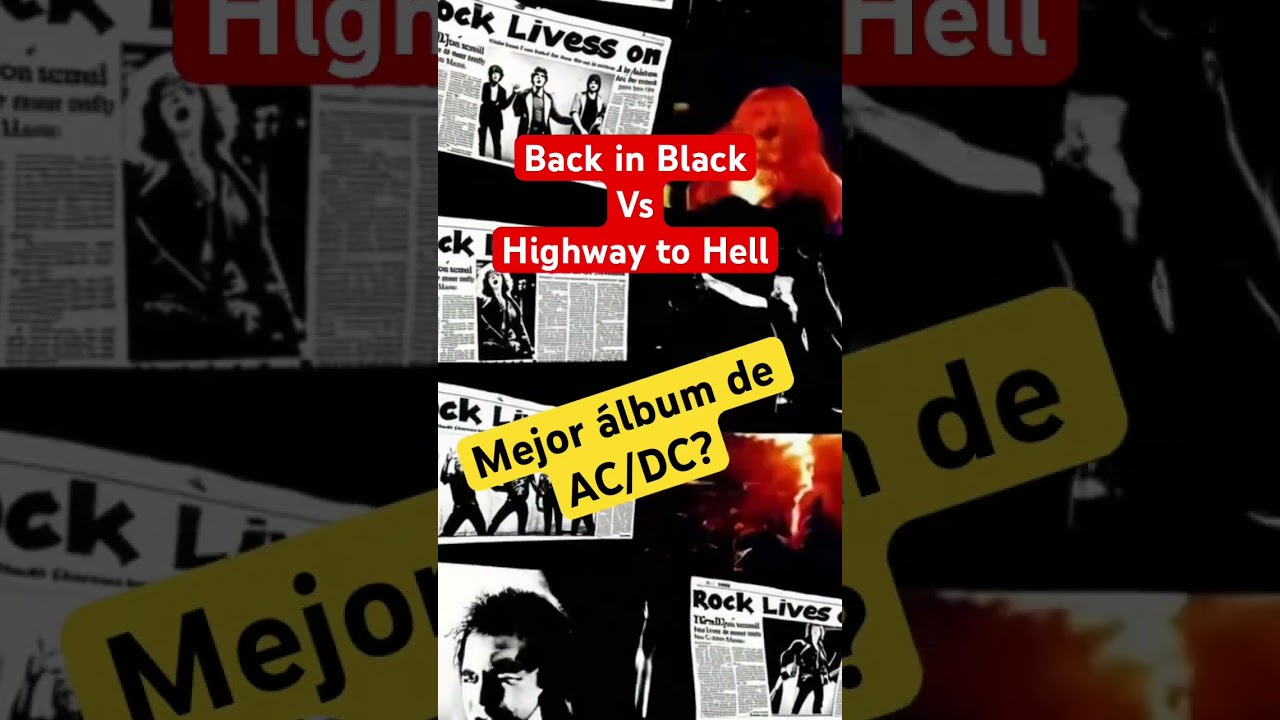 ¿Mejor álbum de AC/DC? Back in Black vs Highway to Hell ⚡🎸