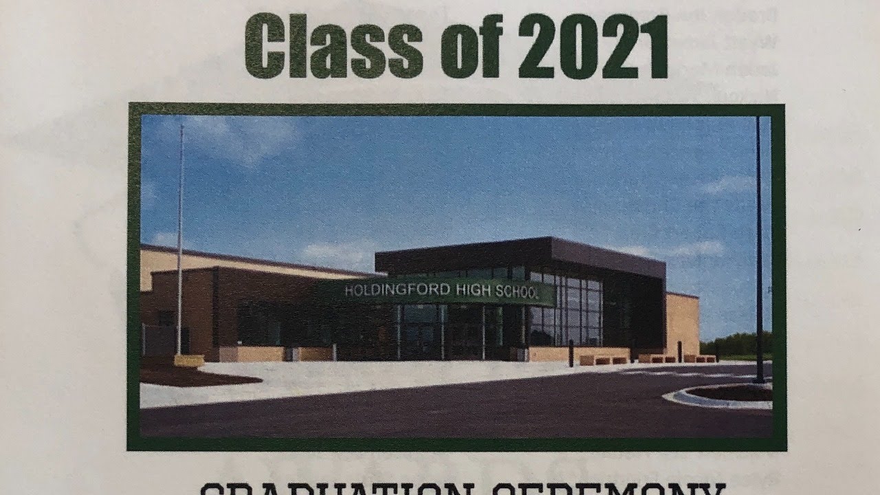 Holdingford Class of 2021 Graduation Stream (700pm) YouTube