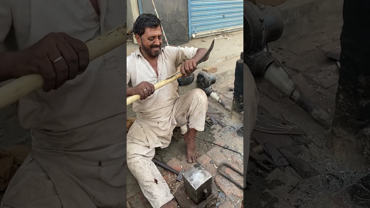 Three layer The blacksmith made an axe 🪓 and sickle || wait 