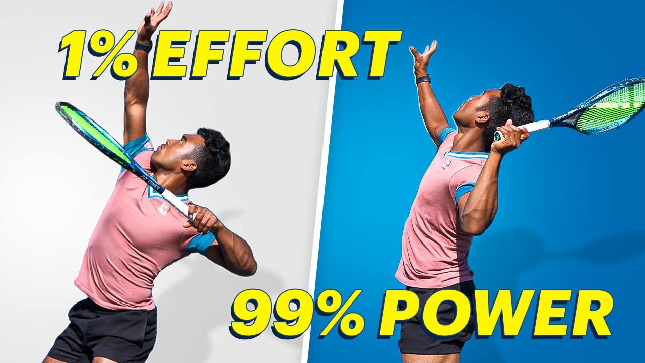 Why Swinging HARDER Makes Your Serve SLOWER (Real Case Studies)