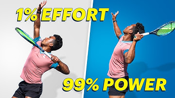 Why Swinging HARDER Makes Your Serve SLOWER (Real Case Studies)