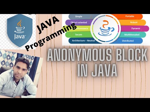 Anonymous Block in java