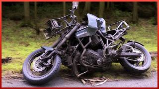 ⁣Man Builds Amazing Futuristic Motorbike Using an Old Honda | Start to Finish @meanwhileinthegarage