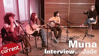 MUNA discuss their self-titled album (interview at The Current)