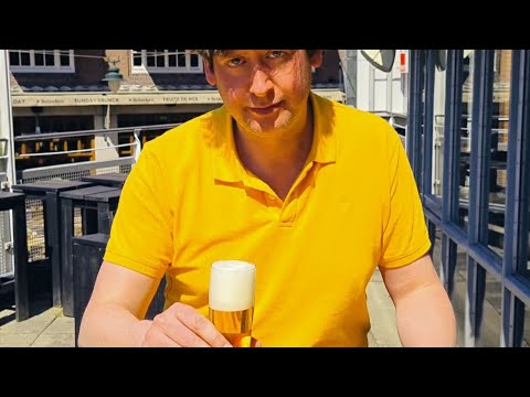 We mogen weer! Vandaag weer bier laten verdwijnen op het terras