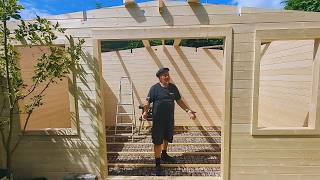 How to Build a Log Cabin | Building the Main Structure How to Build a Log Cabin | Building the Main Structure