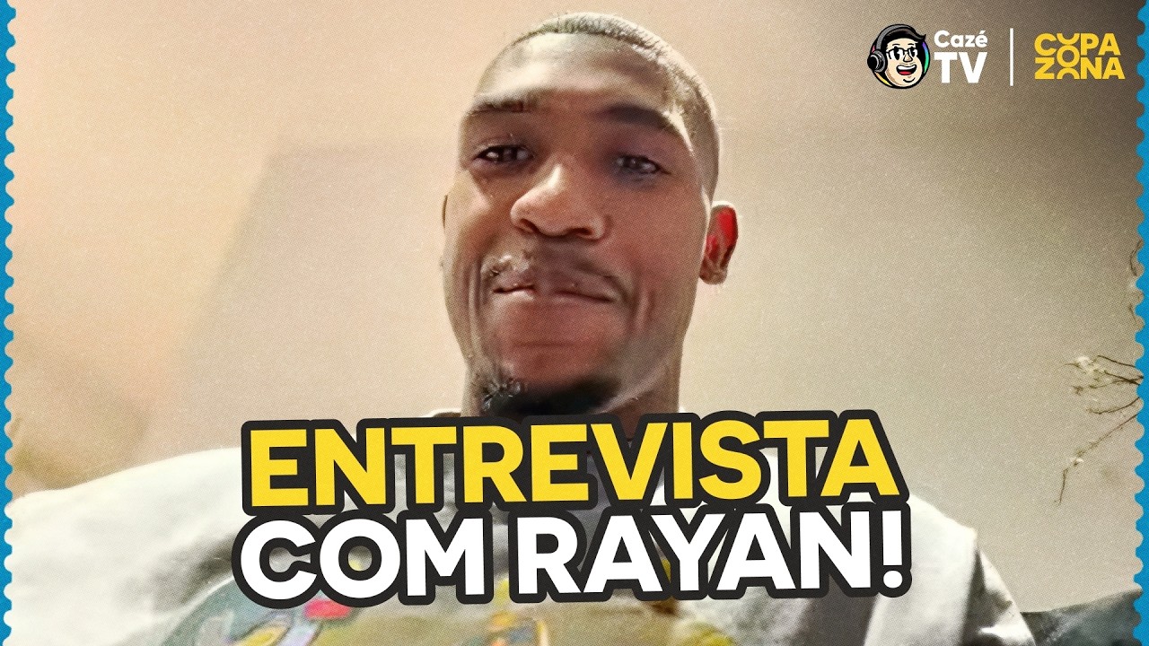 Rayan concede entrevista à CazéTV após convocação para a Copa do Mundo