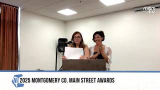 2025 Montgomery Co. Main Street Awards - July 17, 2025