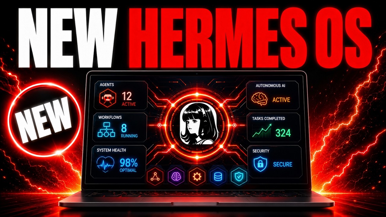 Hermes Agent OS is WILD…