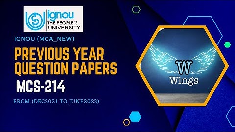 Professional skills & ethics mcs-214 #mca_new #ignou #previousyearquestions #paper #important #exam