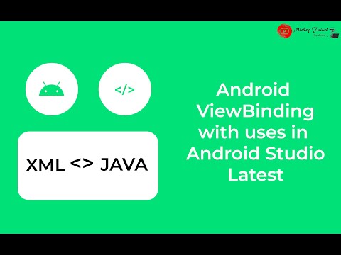 View Binding with uses in very easy way in android studio latest