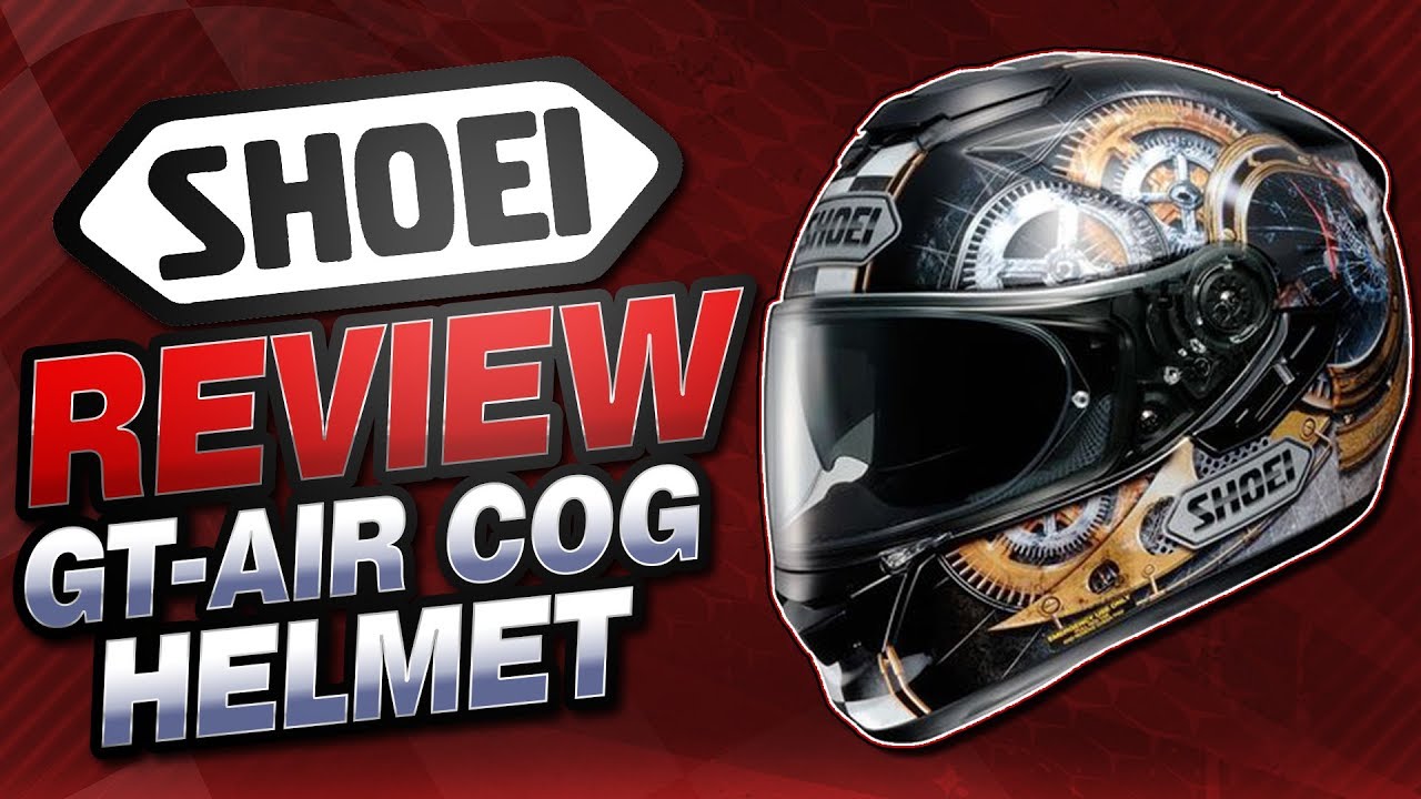 Shoei GT-Air Cog Helmet Review at RevZilla.com - YouTube