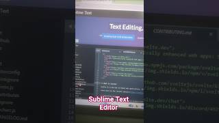 Sublime Text Editor | How to download and install Sublime Text Editor #shorts #sublimetext