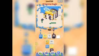 Colony Flow level 168 walkthrough solution gameplay 