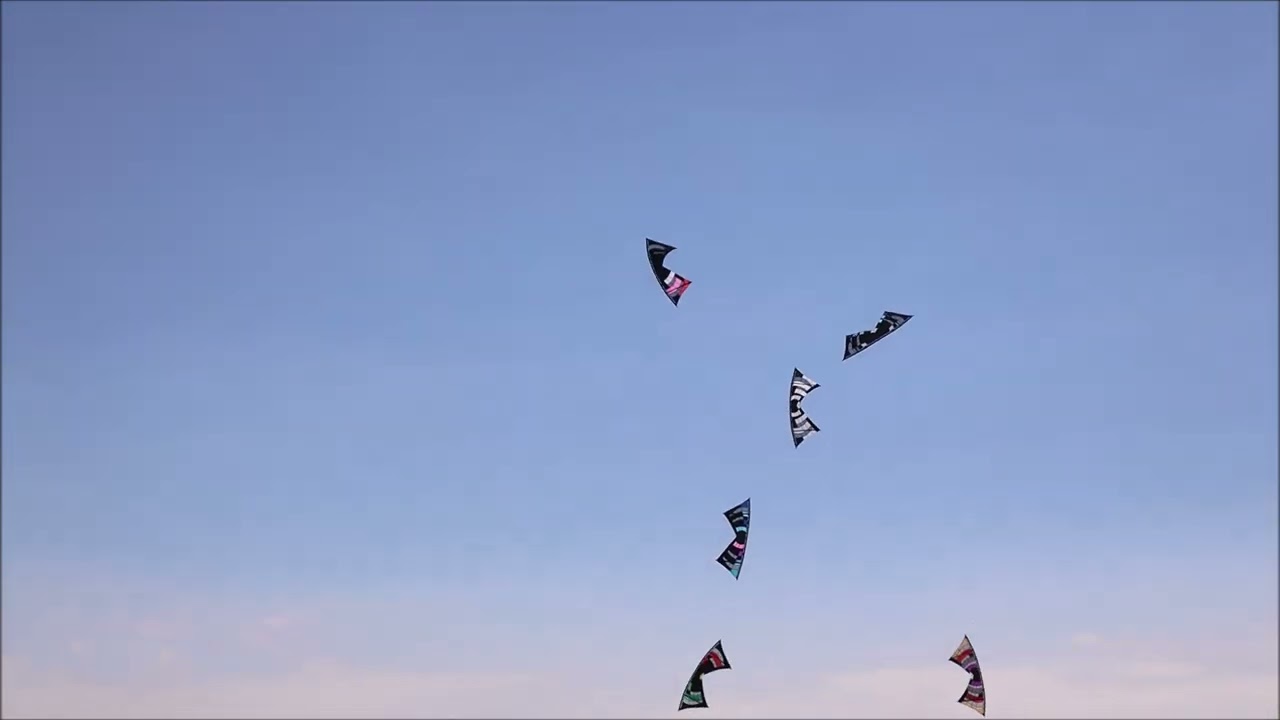 South Padre Island Texas Kite Fest 2022 Team KiteLife performance 2