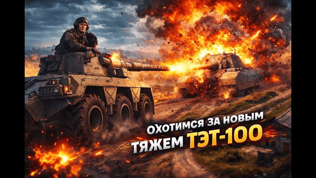 Охотимся за новым тяжем ТЭТ-100 + ПРОДОЛЖЕНИЕ СЕРИАЛА ОТМЕТКИ НА CONCEPT 5 #10 
