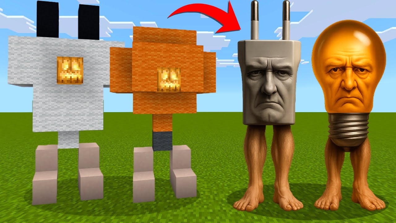 Too Much Shtekerito el Bulbonito NEW Italian Brainrot Nextbots In GMOD MAZE - Minecraft Mod Addon