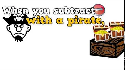 When You Subtract with a Pirate subtraction song for kids
