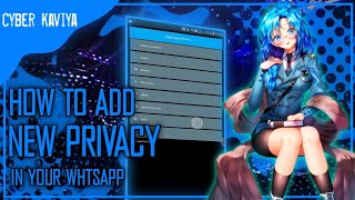 How To Add New p__ivacy In your Whatsapp Sinhala screenshot 4