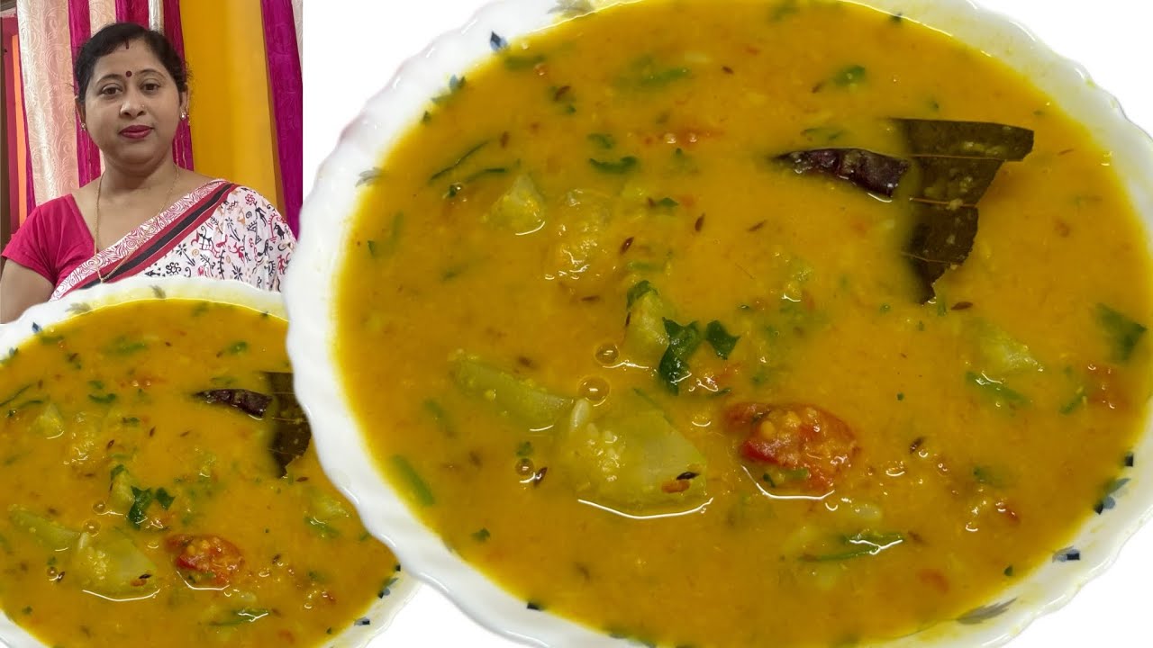 একবার এইভাবে বানিয়ে দেখুন লাউ দিয়ে মুগ ডালের রিসিপি🥰গরম ভাতের সাথে দুর্দান্ত লাগে||Lau Dal Recipe 🥰