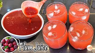 Fresh Plum Juice Recipe | Aloo Bukhare Ka Sharbat Recipe | Refreshing Summer Drink