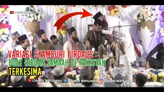 Variasi Irama yang Bikin Jamaah di Pakistan Geleng², Masya Allah Sampai Di Peluk Qari Dari TANZANIA