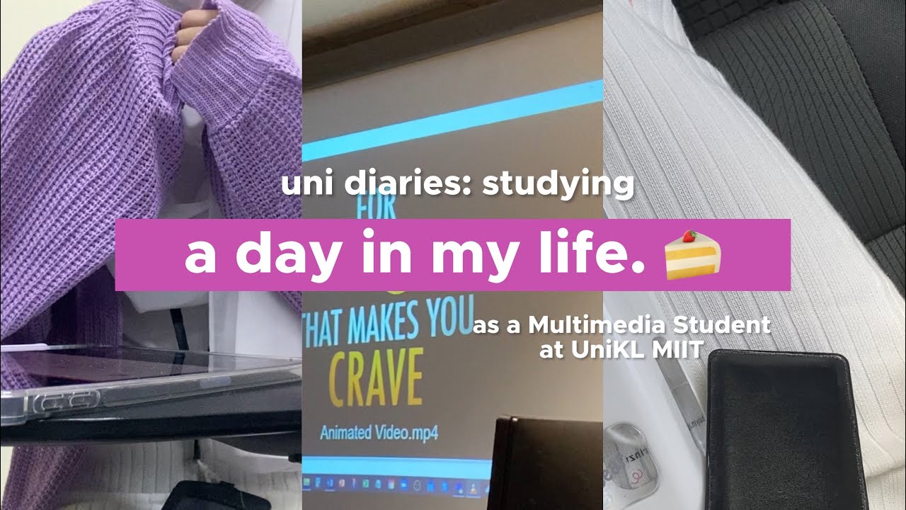 uni diaries 📩 : studying, multimedia student, in-person class, (malaysia) UniKL MIIT 🍦