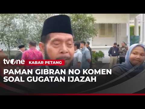Anwar Usman Tidak Mau Ikut Campur Terkait Ijazah Gibran | Kabar Petang