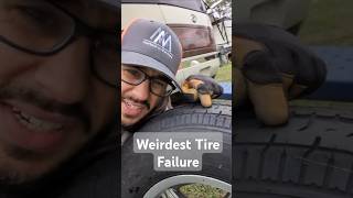 Weirdest Tire Failure Weve Ever Seen!