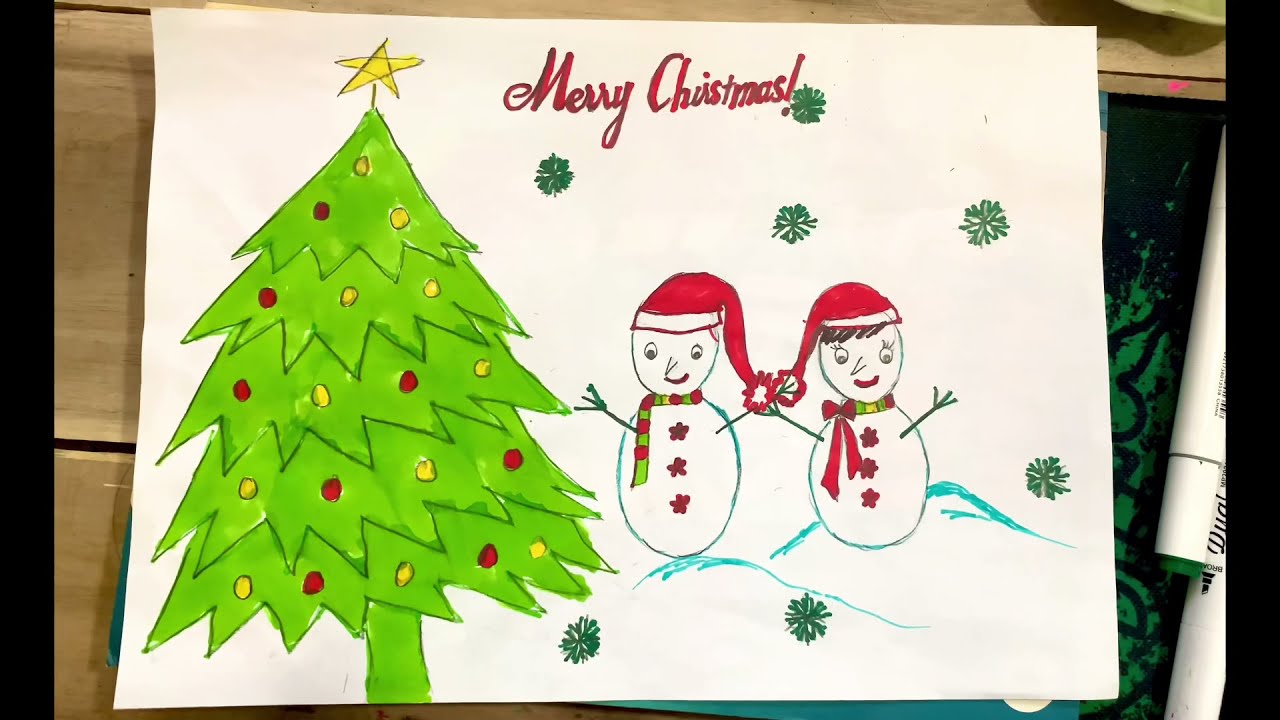 Vẽ Thiệp Giáng Sinh: Nếu bạn muốn tạo ra một tấm thiệp Giáng sinh mang phong cách riêng của mình, việc tự tay vẽ thiệp sẽ là lựa chọn tuyệt vời. Hình ảnh vẽ thiệp Giáng sinh chắc chắn sẽ khiến bạn đam mê và muốn thử sức với nghệ thuật của mình.