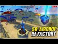 50 Airdrop Challenge In Factory AS Gaming Will Do Booyah With Dj Alok - Garena Free Fire