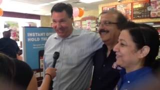 Nick Spencer, Dunkin' Donuts, interviewed by Fox2 News