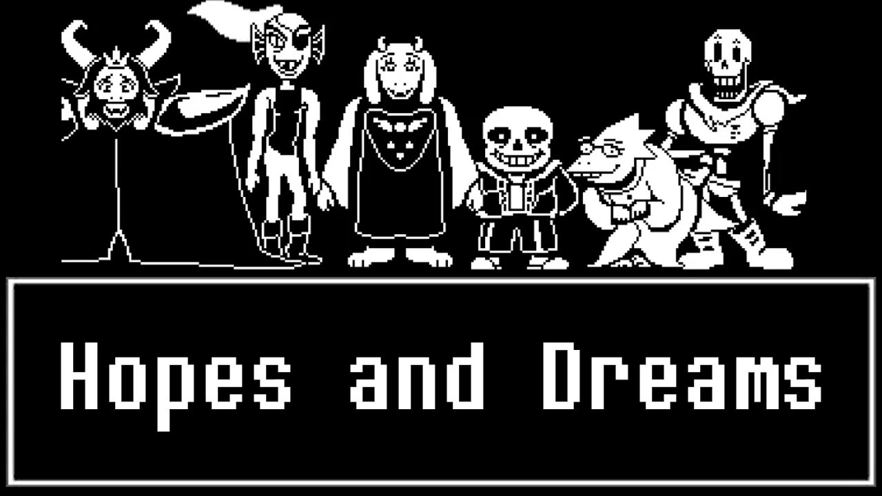 Hopes and Dreams Undertale Pacifist Ending (ft. Tyrant, Allimiece