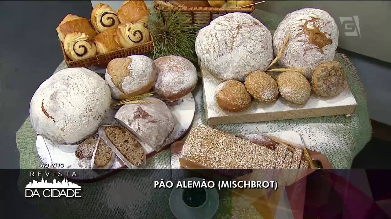Como fazer pão alemão (mischbrot) - Revista da Cidade (28/06/2016)