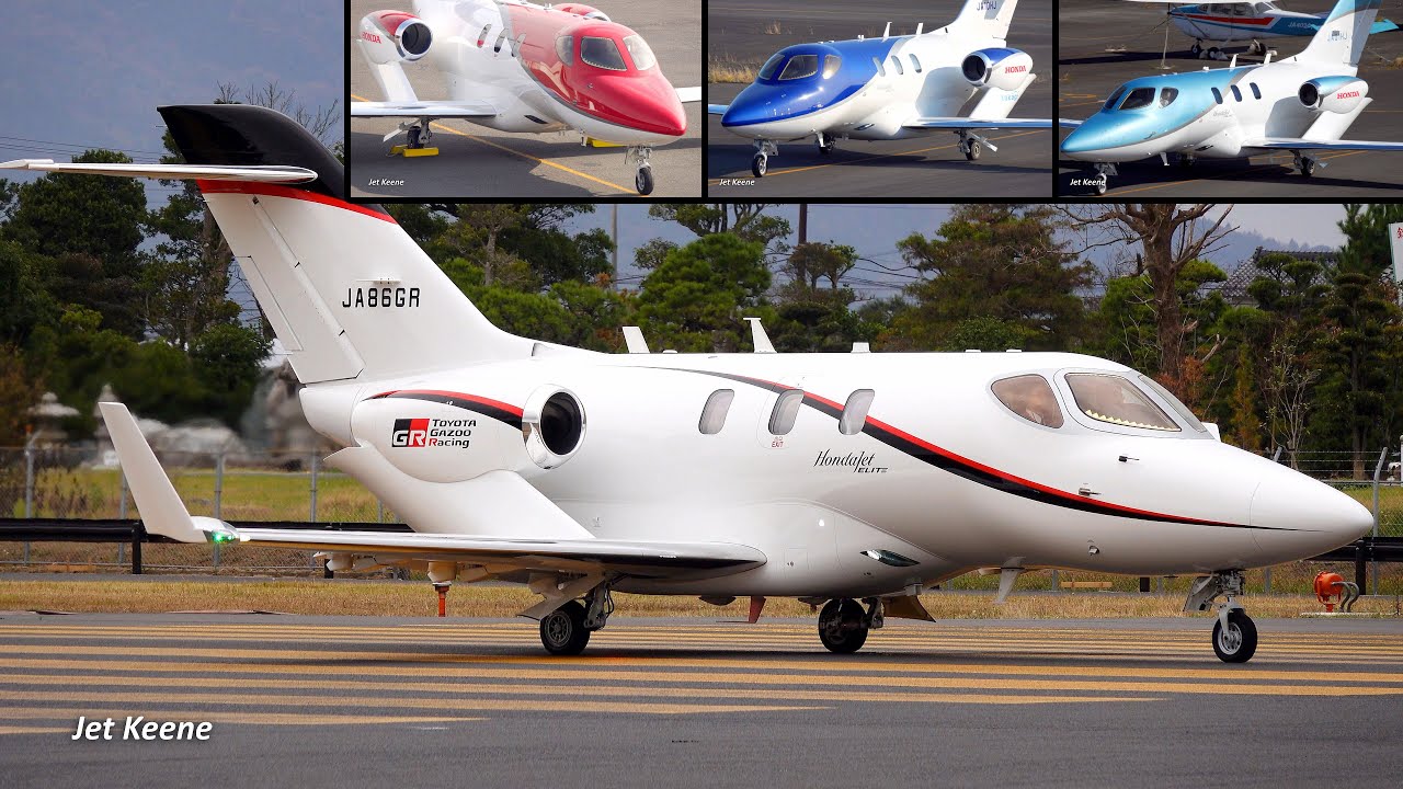 HondaJet Elite Takeoff - TOYOTA GAZOO Racing