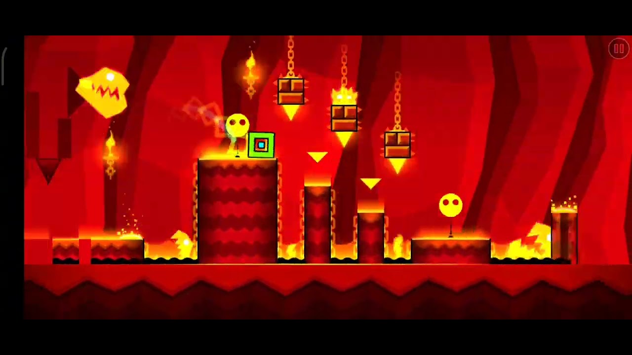 Geometry dash Meltdown all levels no coins - YouTube
