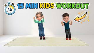 15 min kids workout boost heart health energy