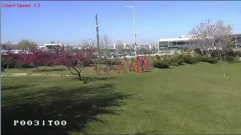 Fast moving object detection with Pan tilt rotation