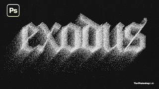 Create the Gritty Dissolve Text Effect in Photoshop | Trendy Text Effect Tutorial